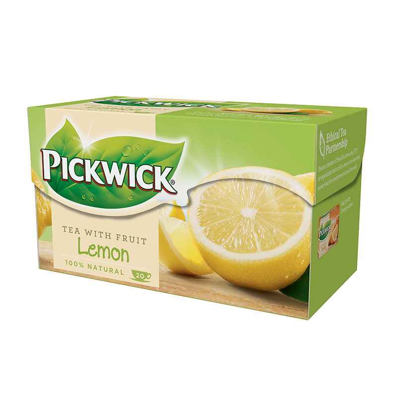 Pickwick fekete tea 20 filteres citrom ízű