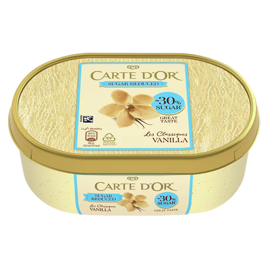 Carte d'Or jégkrém 1000 ml vanília csökkentett cukortartalmú