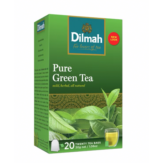 Dilmah zöld tea 30 g pure green 20 filteres