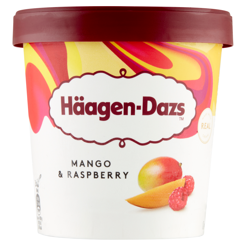 Häagen-Dazs jégkrém 460 ml mangó & málna