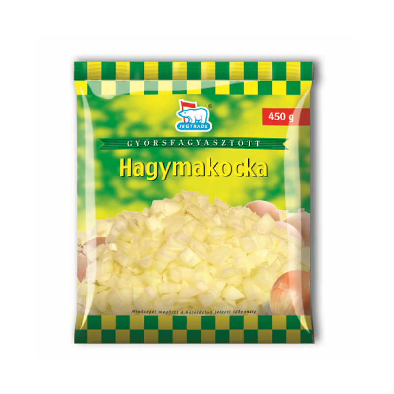Jégtrade fagyasztott hagymakocka 450 g