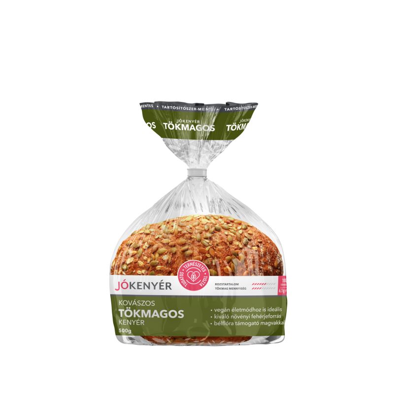 Jókenyér tökmagos kenyér 500 g szeletelt, csomagolt