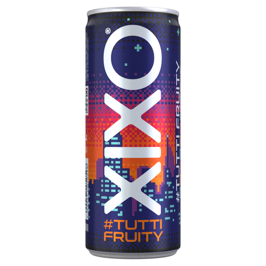 XIXO Tutti Fruity szénsavas üdítőital 250 ml koffeinmentes