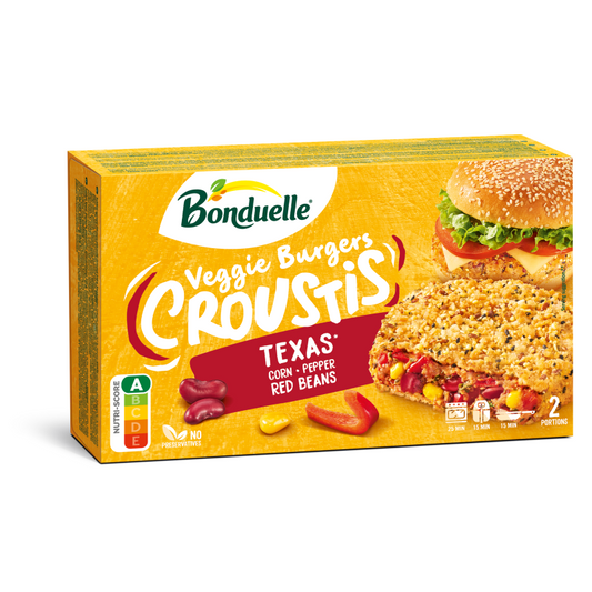Bonduelle Croustis Burgers Texas 240 g