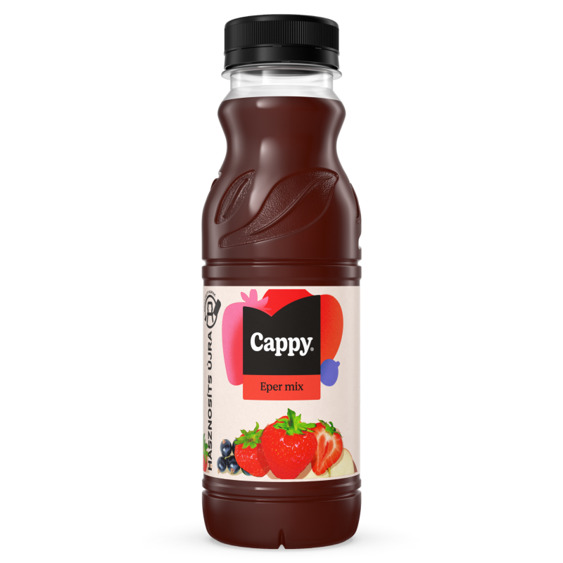 Cappy gyümölcsital 0,33 l eper mix 34%