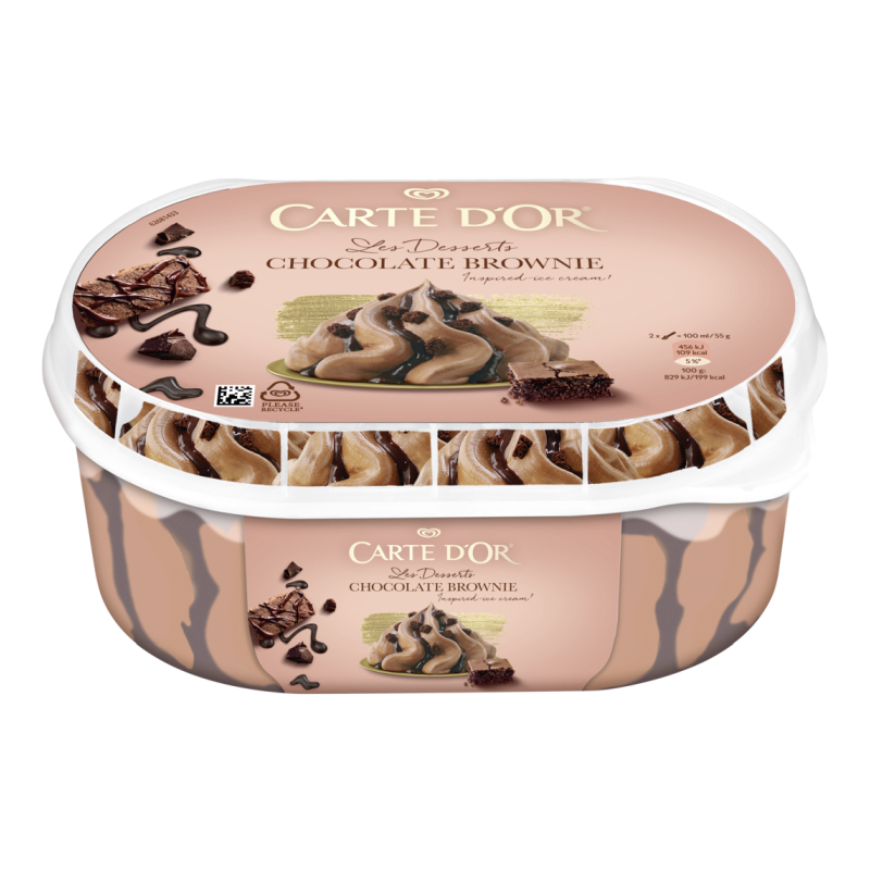 Carte d'Or jégkrém 825 ml Brownie