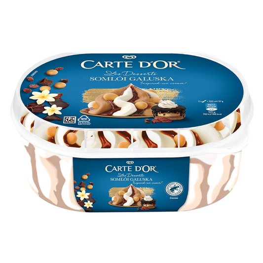 Carte d'Or jégkrém 825 ml somlói galuska