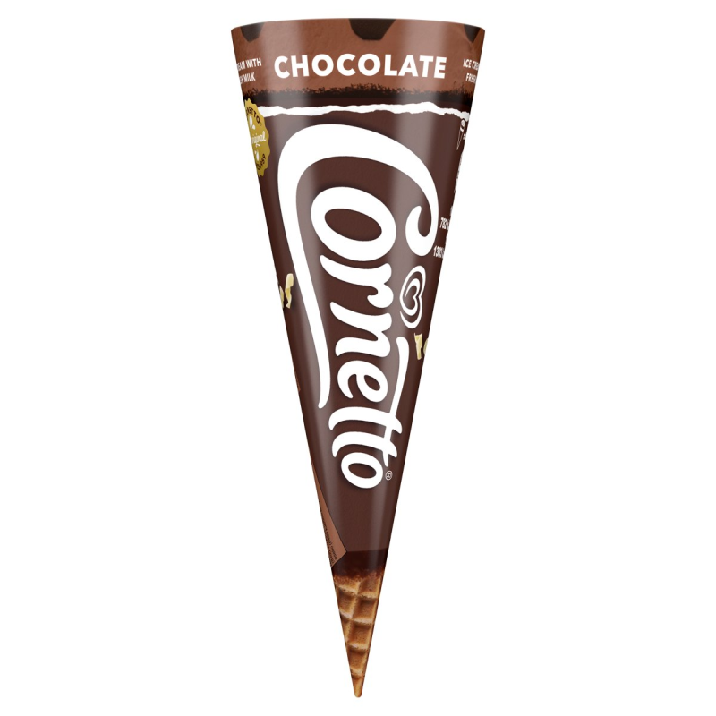 Cornetto tölcséres jégkrém 125 ml csokoládé