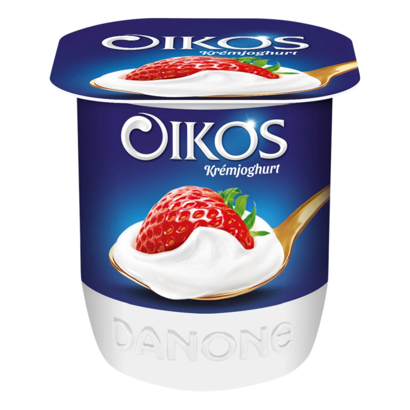 Danone Oikos élőflórás krémjoghurt 125 g epres