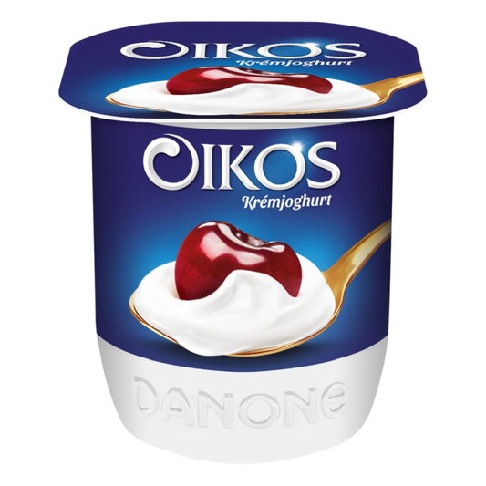 Danone Oikos élőflórás krémjoghurt 125 g meggyes