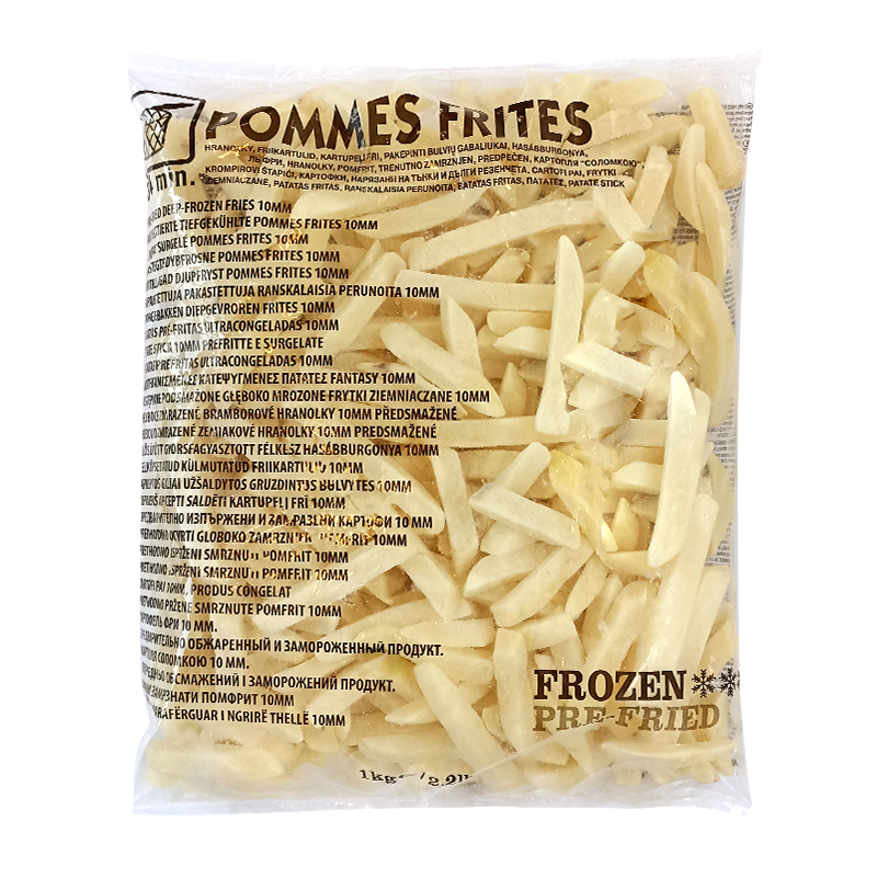 Jégtrade fagyasztott hasábburgonya 1 kg 10 mm