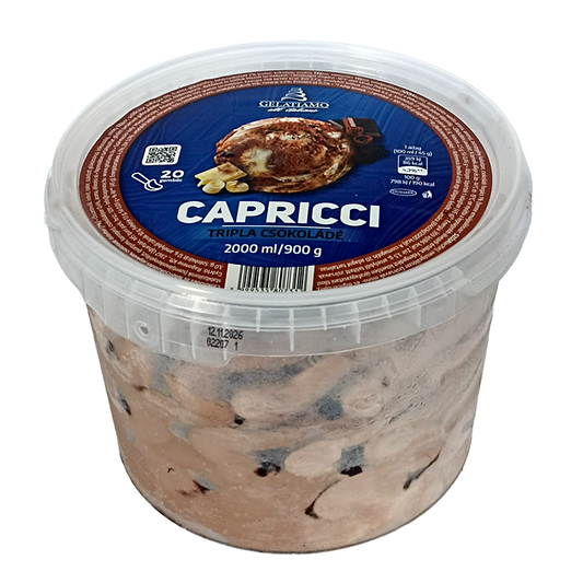 Gelatiamo Capricci jégkrém 2000 ml tripla csoki