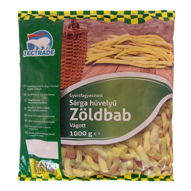 Jégtrade fagyasztott sárgahüvelyű zöldbab 1 kg