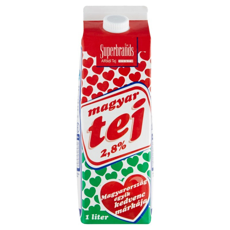 Magyar ESL friss tej 1 l 2,8% hosszan friss (max: 14 nap)