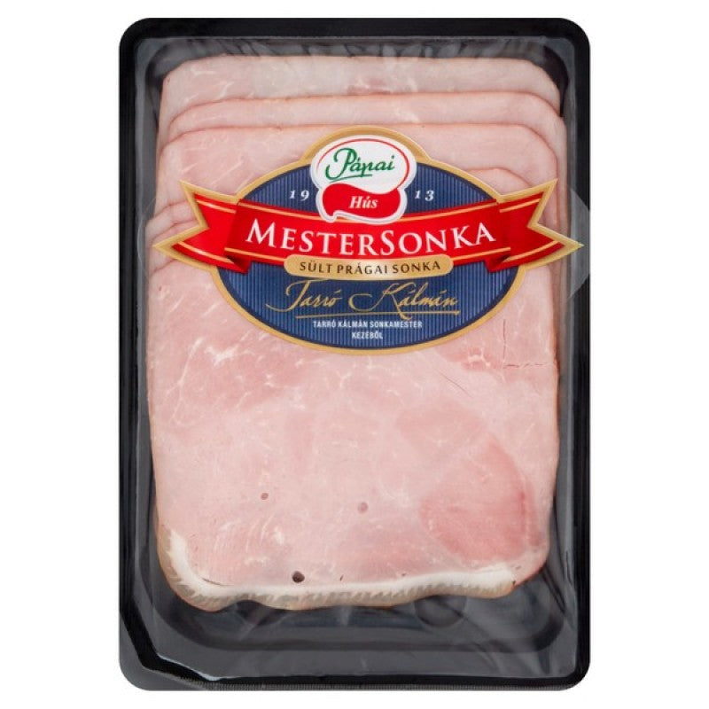 Pápai Hús Mestersonka sült prágai sonka 100 g szeletelt