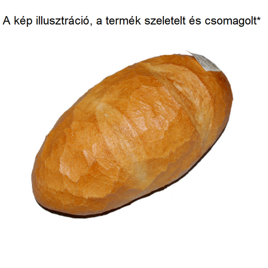 Hel hazai kenyér 500 g szeletelt, csomagolt