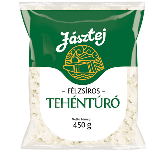 Jásztej tehéntúró 450 g félzsíros