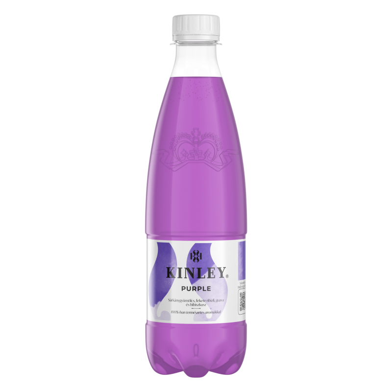Kinley Purple szénsavas üdítőital 0,5 l vegyes gyümölcs ízű