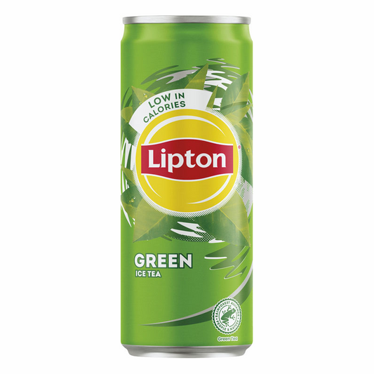 Lipton ice tea zöldtea 0,33 l cukorral és édesítőszerrel