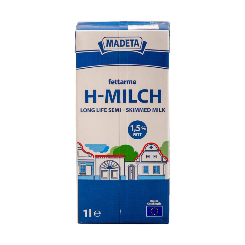Madeta UHT tartós tej 1 l 1,5%