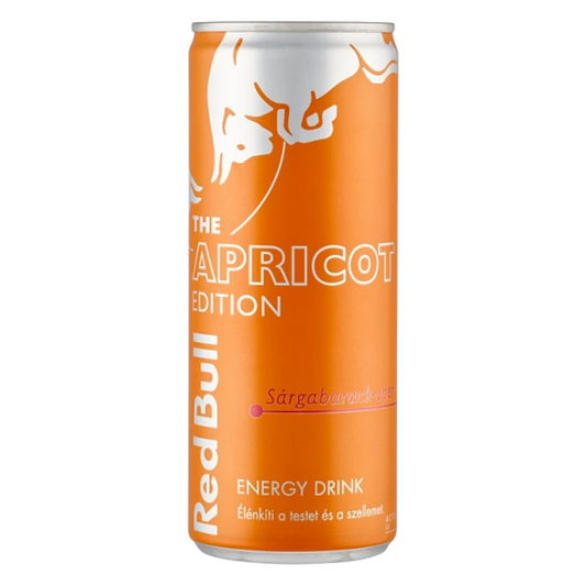 Red Bull Apricot Edition szénsavas energiaital 250 ml sárgabarack-eper