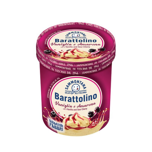 Sammontana Barattolino Vaniglia e Amarena jégkrém 800 ml