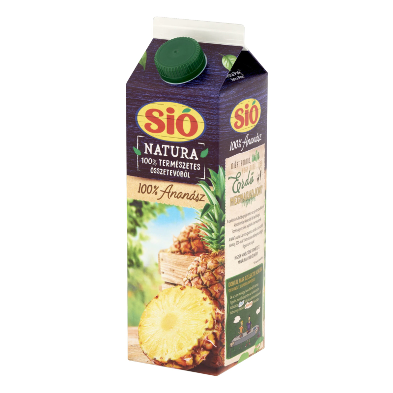 Sió Natura gyümölcslé 1 l ananász 100%
