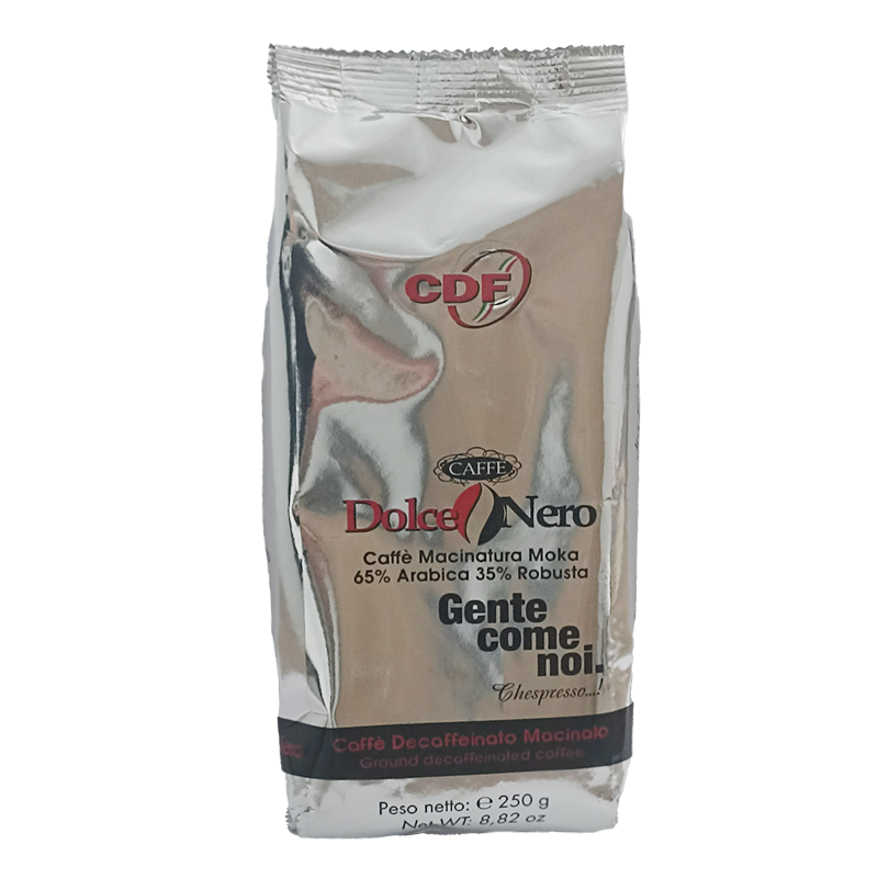 Dolce Nero Caffé Mozart 250 g koffein mentes, őrölt kávé