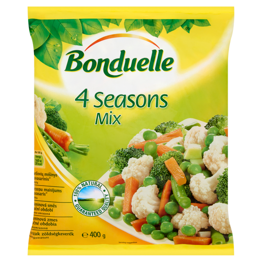 Bonduelle fagyasztott 4 évszak zöldségkeverék 400 g