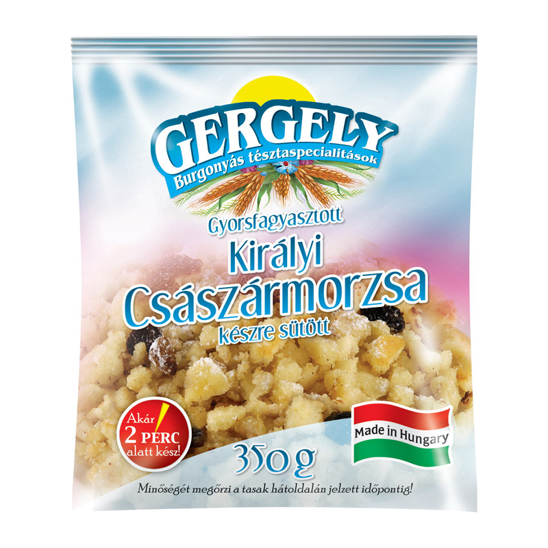 Gergely fagyasztott királyi császármorzsa 350 g