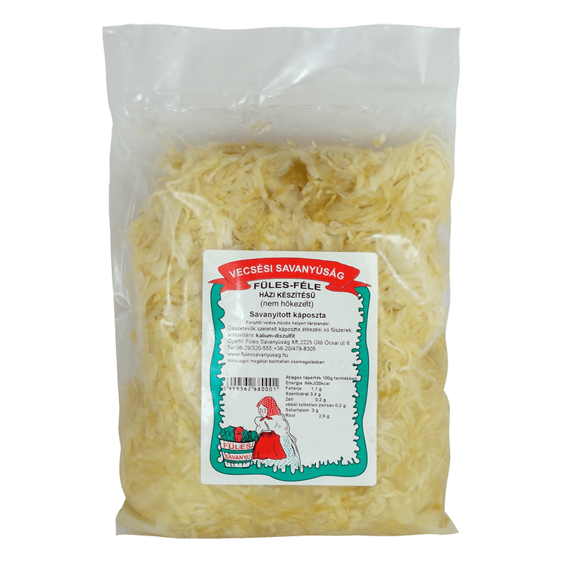 Füles-féle savanyított káposzta 800 g