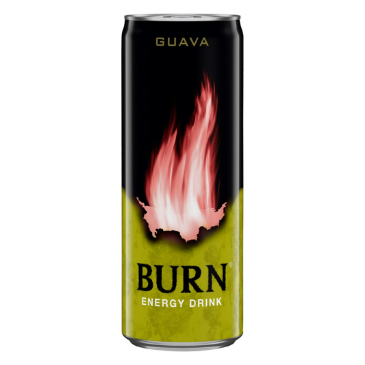 Burn szénsavas ital koffeinnel 250 ml guava