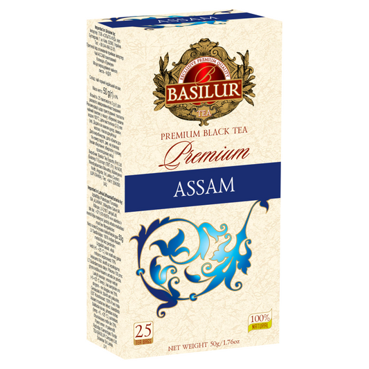 Basilur Premium Assam fekete tea 25 filter 50 g