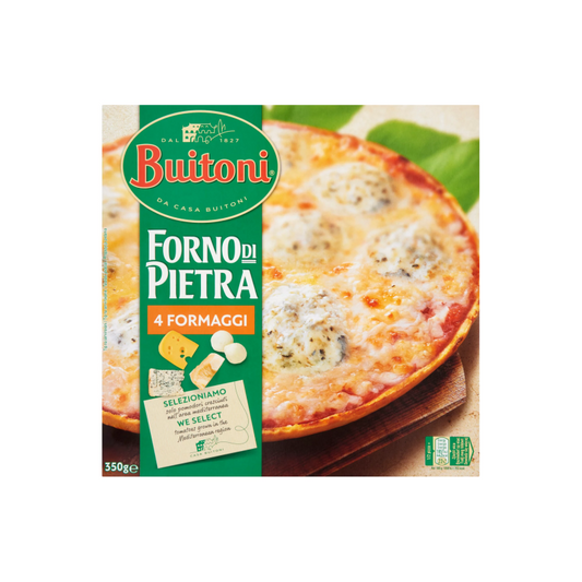Buitoni Forno di Pietra fagyasztott négysajtos pizza 350 g