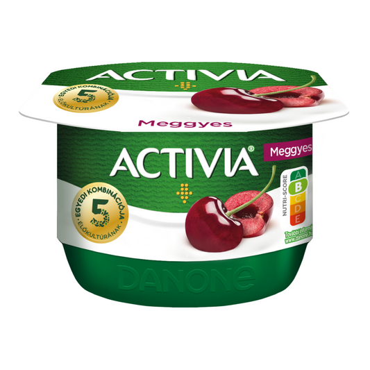 Danone Activia élőflórás gyümölcsjoghurt 125 g meggy