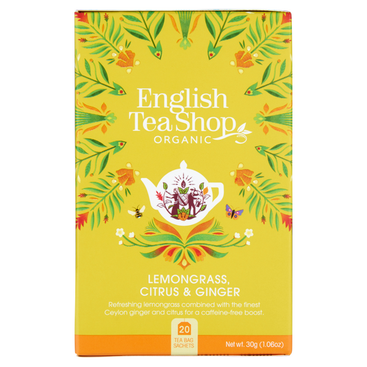 English Tea Shop bio citromfű tea gyömbér & citrus 30 g 20 filter