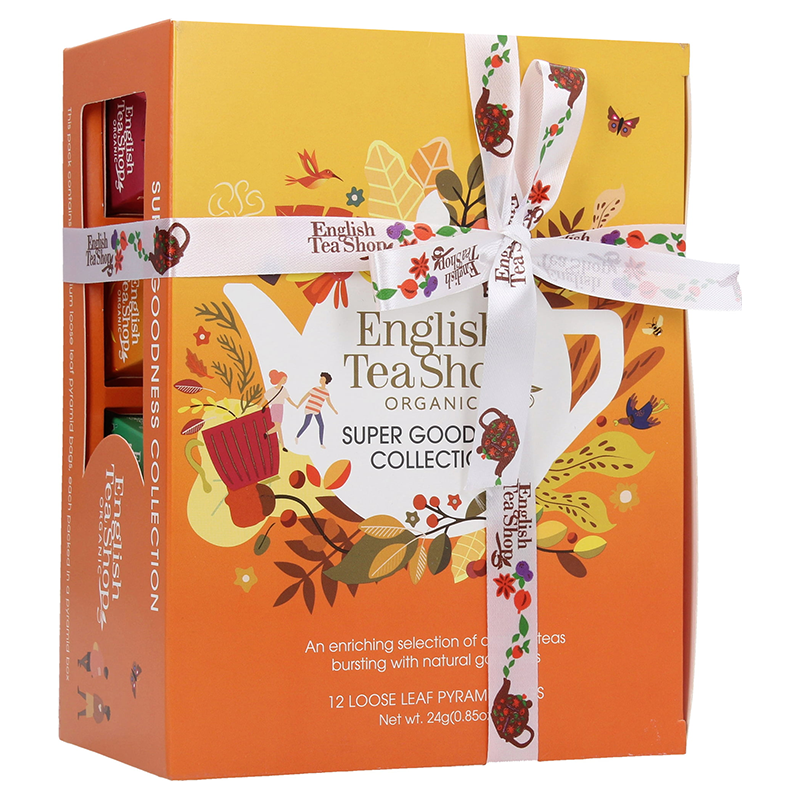English Tea Shop narancs design bio teaválogatás 12 filter