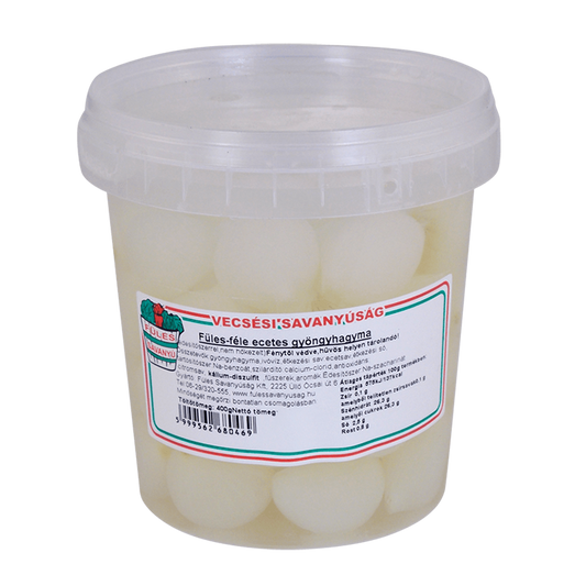 Füles-féle ecetes gyöngyhagyma 700 g / 300 g