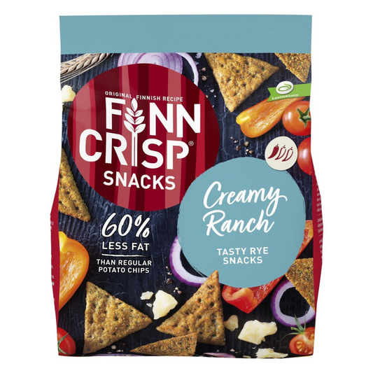 Finn Crisp Snacks pikáns krémes rozs ropogós 150 g