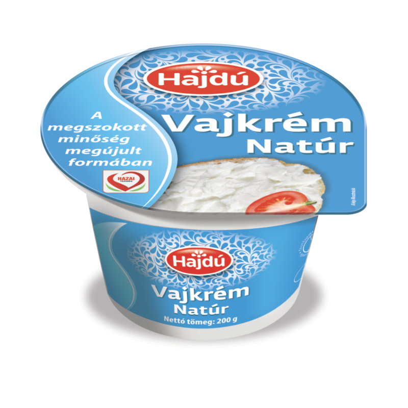 Hajdú vajkrém 200 g natúr