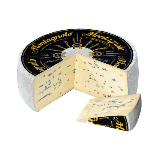 Käserei Montagnolo kékpenészes tortasajt 70% (kb.: 2 kg)