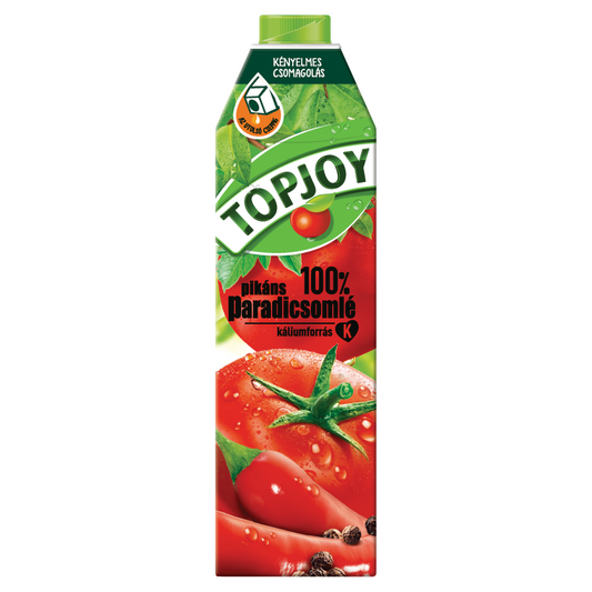 Topjoy paradicsomlé 1 l 100% pikáns