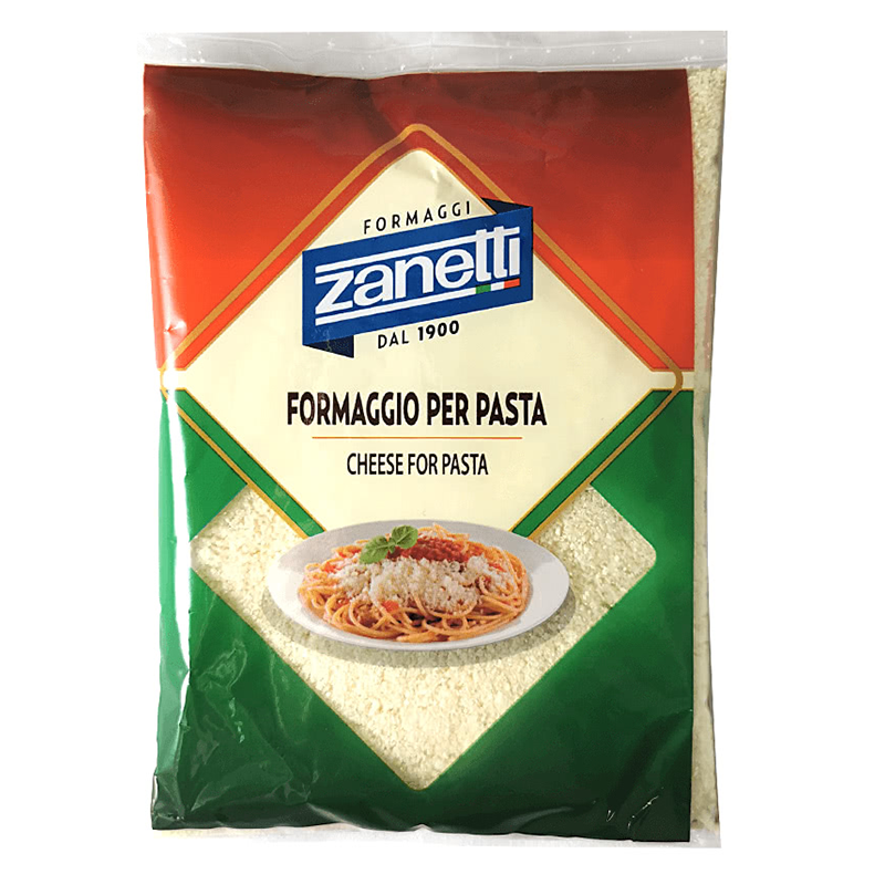 Zanetti parmezán jellegű reszelt sajt 100 g