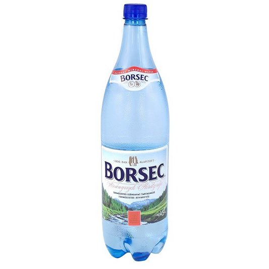 Borsec (Borszéki) Ásványvíz 1,5 l szénsavas