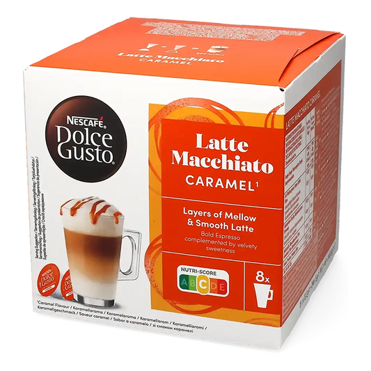 Nescafé Dolce Gusto kávékapszula 2x8 db latte macchiato caramel