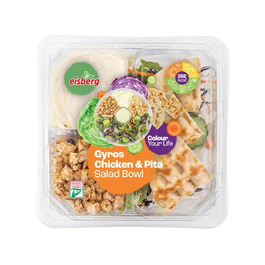 Eisberg Gyros csirke és pita salátatál 260 g