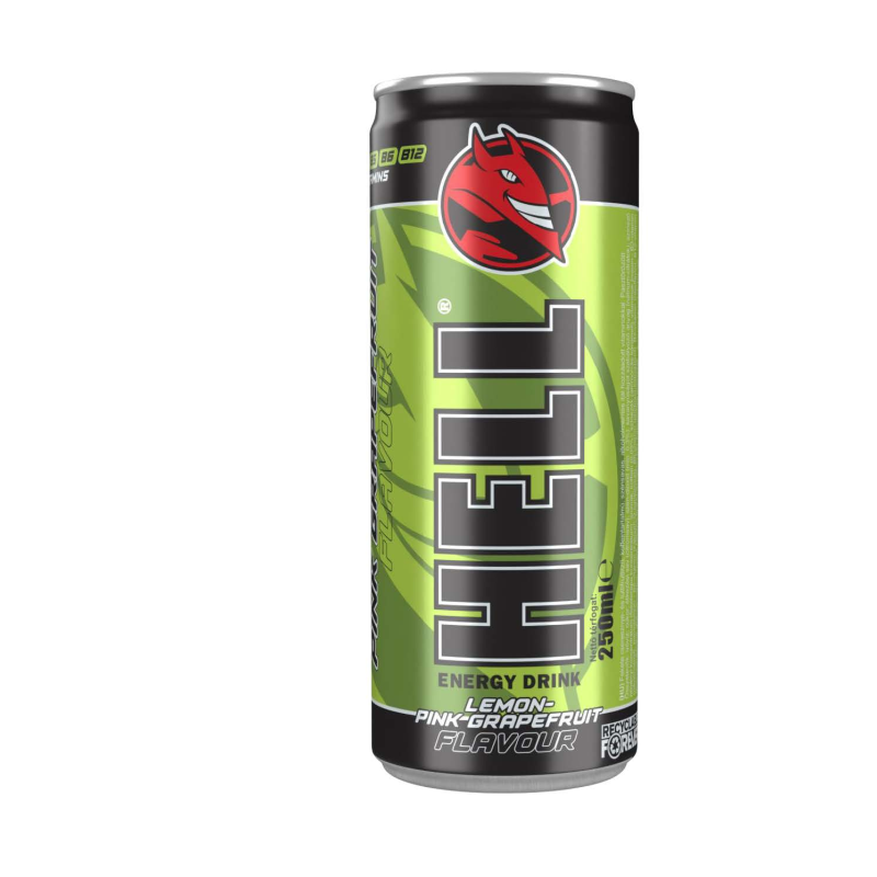 Hell energiaital 250 ml lemon-pink grapefruit