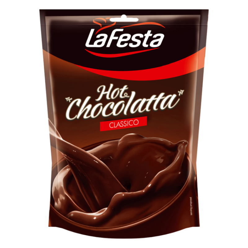 La Festa csokoládé ízű instant kakaóitalpor utántöltő 150 g classico