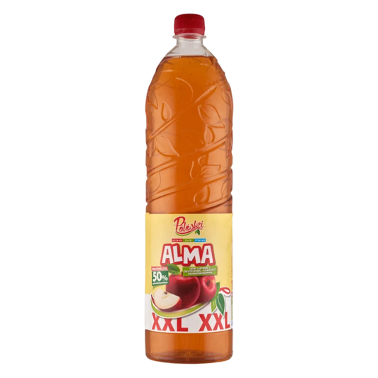 Pölöskei XXL alma ízű szörp 1,5 l cukorral és édesítőszerrel