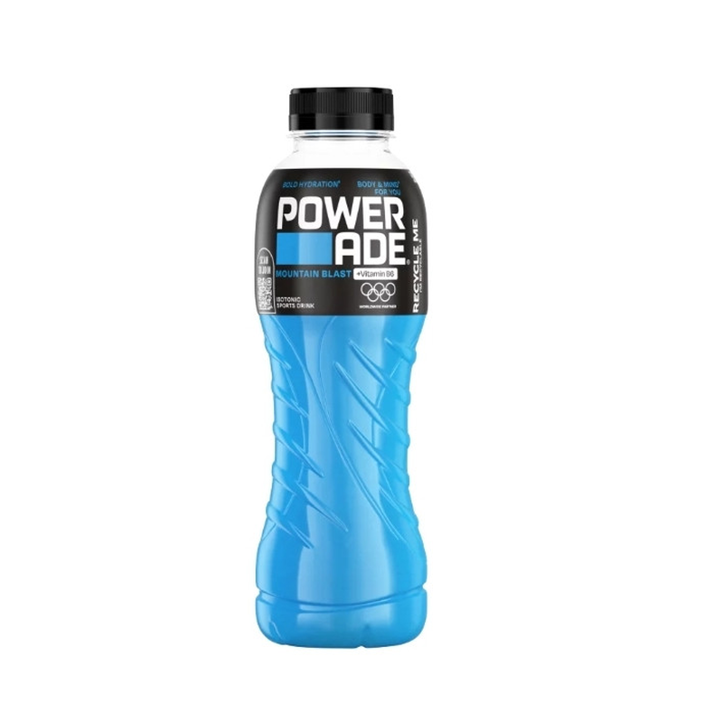 Powerade szénsavmentes izotóniás sportital 0,5 l mountain blast